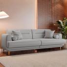 Sofá 4 Lugares 220cm Linho 2342 Lisboa
