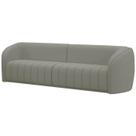 Sofa 4 Lugares 292 cm Memphis Veludo SL 940 Moll