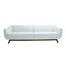 Sofá 4 Lugares Boomer 260cm Corano Branco - Gran Belo