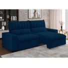 Sofá 4 Lugares Retrátil e Reclinável 250cm New Mali