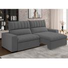 Sofá 4 Lugares Retrátil e Reclinável 250cm New Mali