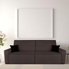 Sofa 4 Lugares Retratil E Reclinavel 250Cm Veludo Romano
