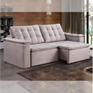 Sofá 4 Lugares Retrátil e Reclinável Palermo