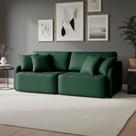 Sofá 4 Lugares Retrátil Reclinável 220cm Breno Linho K01 - D Rossi
