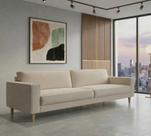 Sofá 4 Lugares Square Living Contemporâneo