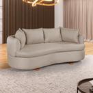 Sofa 4 Lugares Veludo M-204 2m Living Estofados Martins