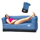 Sofá Air Sofa Slouch com bomba embutida e porta-copos