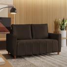 Sofá Amelie 2 Lugares em Suede Yescasa