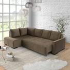 Sofá Andros Chaise e 3 Lugares Estofama