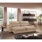 Sofá Aspem Linho 02 Módulos de 100m B25cm Meu Sofá Online