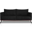 Sofa Aya 3 Lugares Para Sala De Estar 200cm Boucle 3304 Ezz