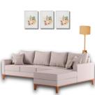 Sofá Beny com Chaise Direita 2,60x1,40m.