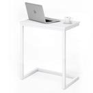 Sofá C Mesa lateral Serxis Wood White 56x36x69cm Sala de estar