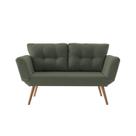 Sofa Cama 142,0cm 85,0cm X 70,0cm Adele T1074 Verde Sofa Cama 142,0cm 85,0cm X 70,0cm Adele T1074 Verde
