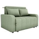 Sofa Cama 2 Lugares 138 Cm Amora Tecido Boucle F494 Milani Store Oliva Sofa Cama 2 Lugares 138 Cm Amora Tecido Boucle F494 Milani Store Oliva