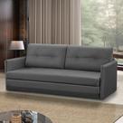 Sofá Cama 2 lugares 1,50m Luisa Suede Cinza Adonai Estofados Sofá Cama 2 lugares 1,50m Luisa Suede Cinza Adonai Estofados