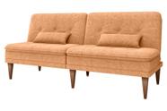 Sofá Cama 2 Lugares 190cm Pietra Mostarda Matrix