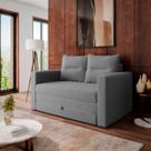 Sofá Cama 2 Lugares casal 1,50 mts Bouclê Luma Matrix