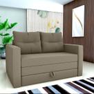 Sofá Cama 2 Lugares casal 1,50 mts Veludo Luma Matrix
