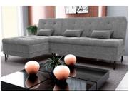 Sofá-cama 2 Lugares Casal Reclinável Veludo Matrix Nice