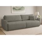 Sofá Cama 210cm Linho Aveludado Cayman Ferguile