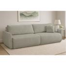 Sofá Cama 230cm Linho Aveludado Cayman Ferguile