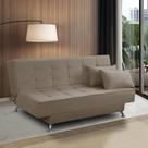 Sofá Cama 3 lugares 1,80m Diana Suede Capuccino Adonai Estofados Sofá Cama 3 lugares 1,80m Diana Suede Capuccino Adonai Estofados