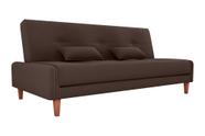 Sofá Cama 3 lugares 190cm Blanca Marrom Matrix