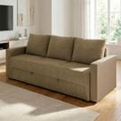Sofá Cama 3 Lugares casal 2,10 mts Pompeia Safira Matrix
