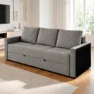 Sofá Cama 3 Lugares casal 2,10 mts Pompeia Safira Matrix