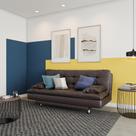 Sofá-Cama 3 Lugares Casal Luxo Café