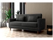 Sofá-cama 3 Lugares Casal Reclinável Facto e Linho Matrix Esther