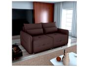 Sofá-cama 3 Lugares Casal Reclinável Veludo Matrix Celine