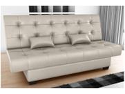 Sofá-cama 3 Lugares Casal Reclinável Veludo Matrix Laila