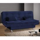 Sofá Cama 3 Lugares com 2 Almofadas Salomé Matrix