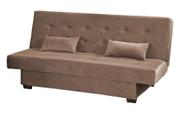 Sofá Cama 3 Lugares Laila Capuccino Matrix