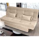 Sofá Cama 3 Lugares Reclinável Esmeralda