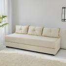 Sofá Cama 3em1 em Tecido Suede com Almofadas - Sofá que vira cama Multifuncional Sofá Cama 3em1 em Tecido Suede com Almofadas - Sofá que vira cama Multifuncional
