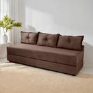 Sofá Cama 3em1 em Tecido Suede com Almofadas - Sofá que vira cama Multifuncional Sofá Cama 3em1 em Tecido Suede com Almofadas - Sofá que vira cama Multifuncional