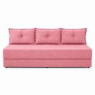 Sofá Cama 3em1 em Tecido Suede com Almofadas - Sofá que vira cama Multifuncional