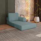 Sofá Cama à Vácuo 1 Lugar Linha Modular Flip Magic Yescasa