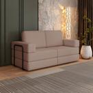 Sofá Cama à Vácuo 2 Lugares Linha Modular Flip Magic