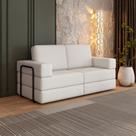Sofá Cama à Vácuo 2 Lugares Linha Modular Flip Magic Yescasa