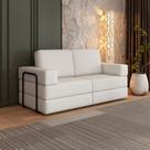 Sofá Cama À Vácuo 2 Lugares Linha Modular Flip Magic