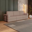 Sofá Cama à Vácuo 3 Lugares Linha Modular Flip Magic