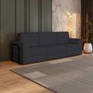 Sofá Cama à Vácuo 3 Lugares Linha Modular Flip Magic Yescasa
