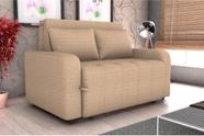 Sofá Cama Amora Linho Areia E486 - Matrix Sofá Cama Amora Linho Areia E486 - Matrix