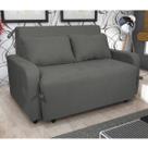 Sofá Cama Any 1.40 2 Lugares Ideal Para Sala de Visitas Cor:Suede Cinza Sofá Cama Any 1.40 2 Lugares Ideal Para Sala de Visitas Cor:Suede Cinza