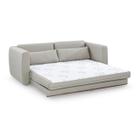 Sofá cama Aurora Premium Casal medida 1,58m linho bege