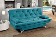 Sofá Cama Áustria Reclinável em Suede - Essencial Estofados